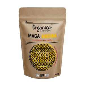 Maca andina in polvere senza glutine Bio Vegan 200g Organica Superfoods