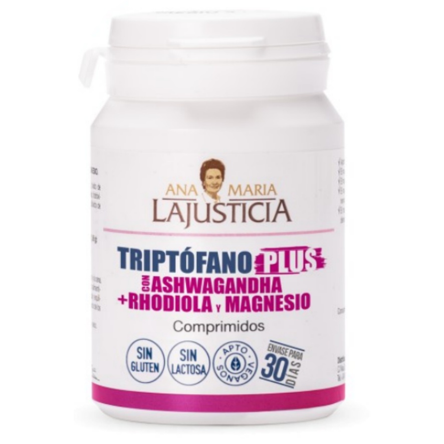 triptofano più lajusticia 1 Triptofano più Ashwagandha 60comp Ana Maria Lajusticia